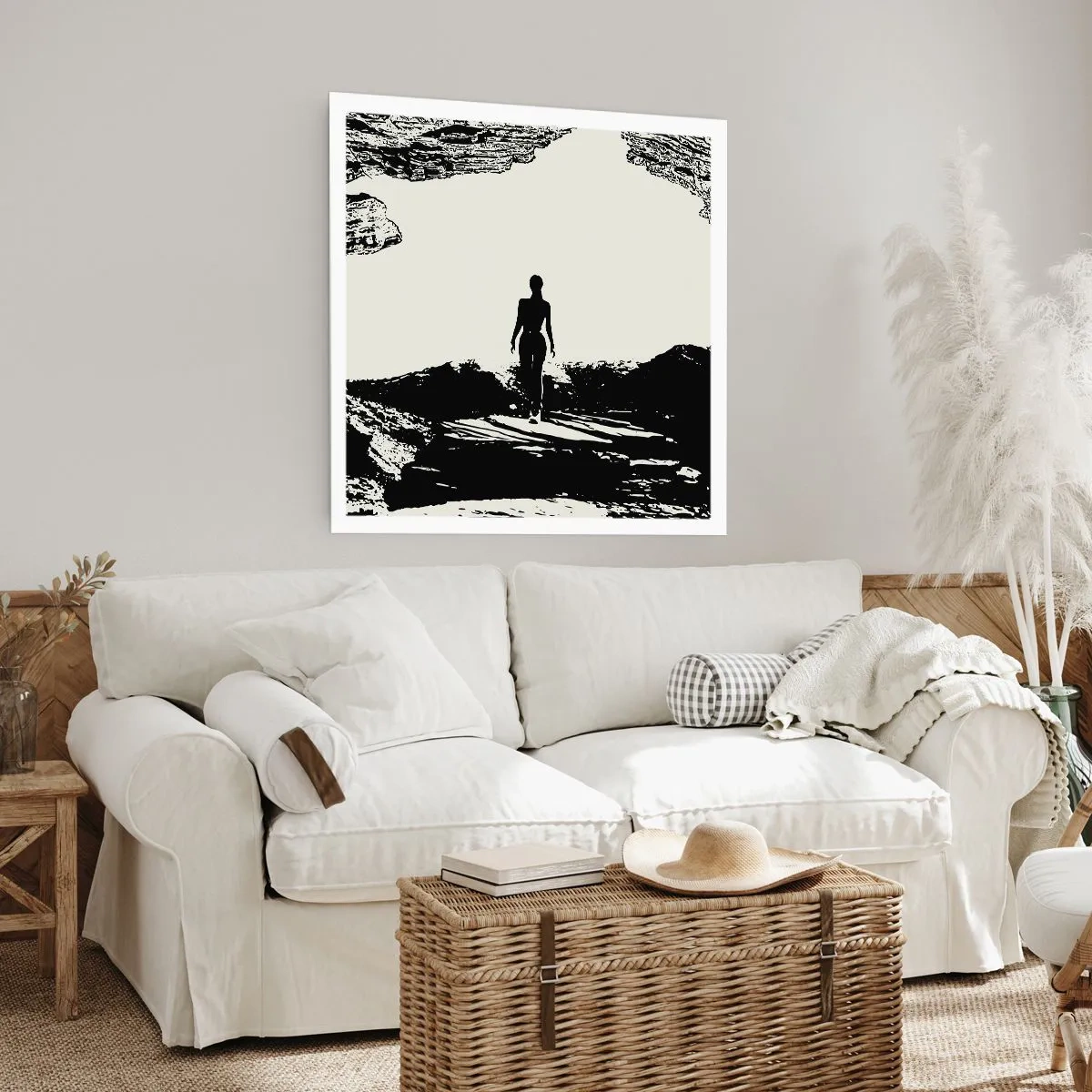 Plakát - Nový pohled - 40x40 cm