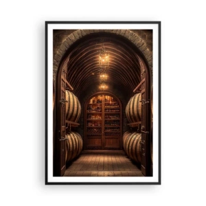 Plakát v černém rámu - Nádherný sklep - 70x100 cm