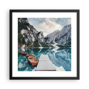 Plakát v černém rámu - Ukážeme vám krásu - 40x40 cm