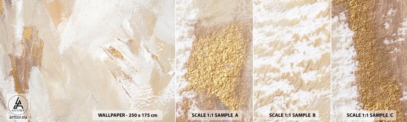 Fototapeta Vzorek Standard Eco - Pastelová kompozice - Minimalistický, Jasný, Kus - 100x30 cm