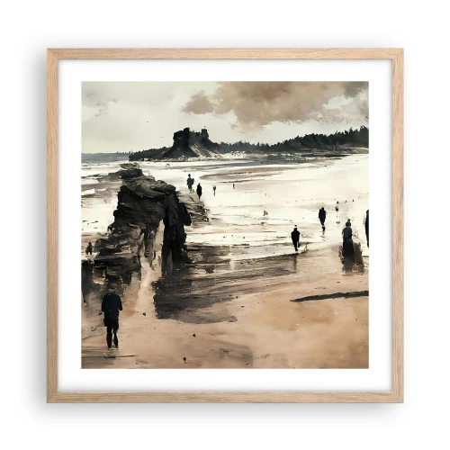 Plakát v rámu světlý dub - Vyvolaní - 50x50 cm