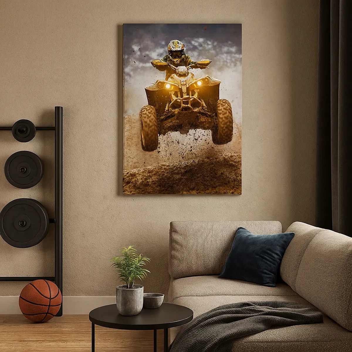 Obraz na plátně - No risk no fun - 50x70 cm