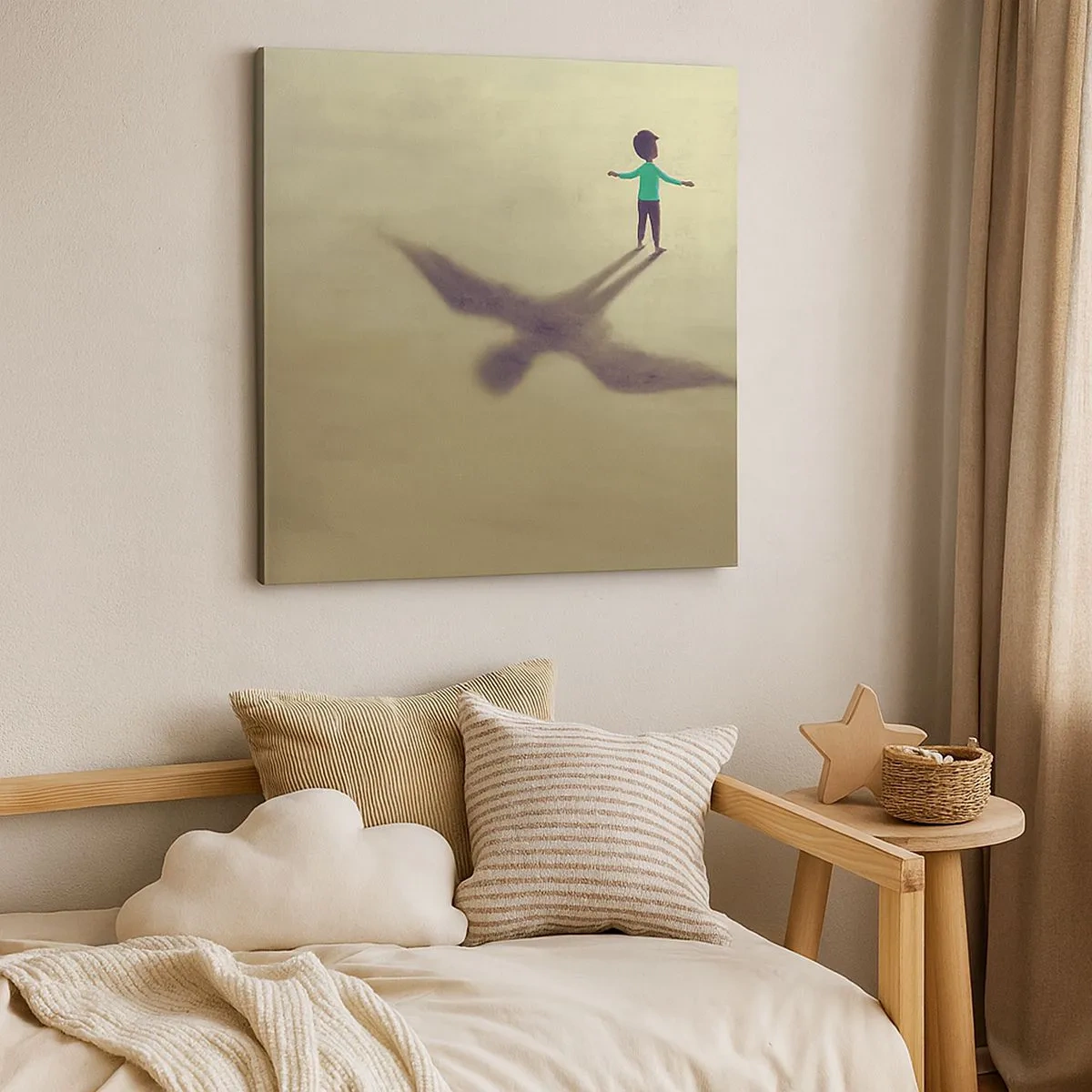 Obraz na plátně - Hrdina budoucnosti - 30x30 cm