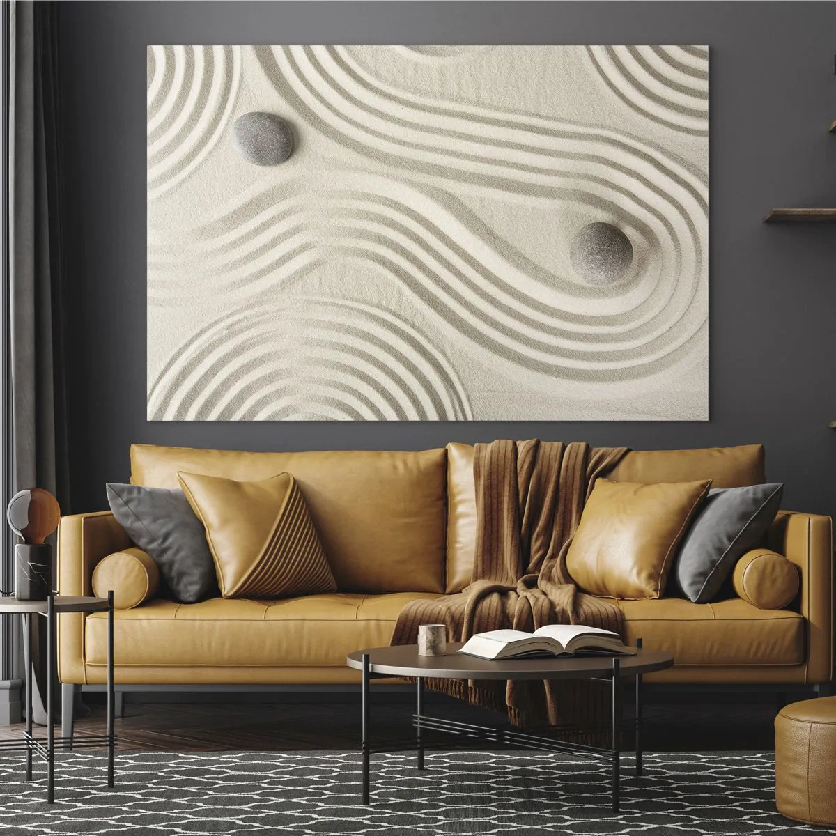 Obraz na skle - Dotek tepla - 100x70 cm