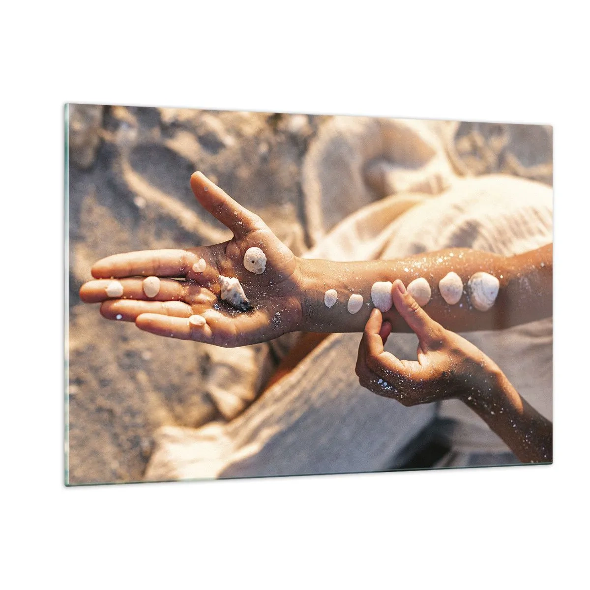 Obraz na skle - Krása na dosah - 120x80 cm