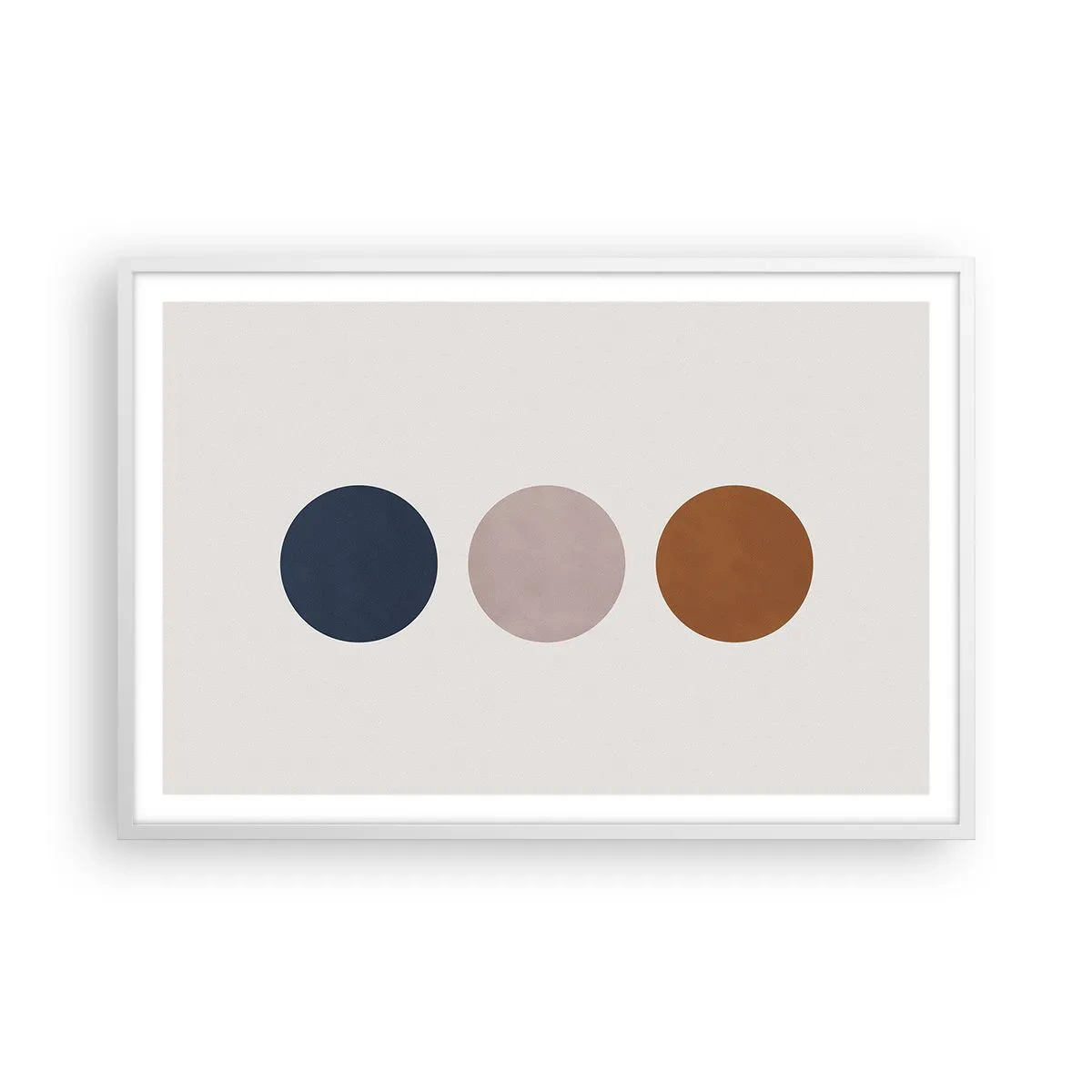 Plakát v bílém rámu - Symbol dokonalosti - 91x61 cm