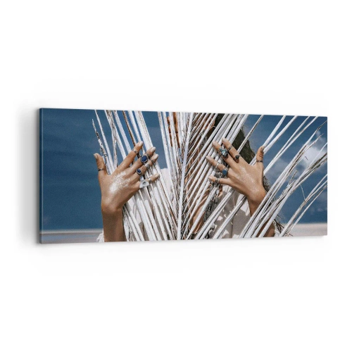 Obraz na plátně - Šamanová holka? - 100x40 cm
