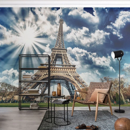 Fototapeta Standard Eco - Jediná taková pod sluncem - Eiffelova věž, Paříž, Architektura - 350x256 cm