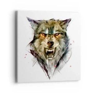 Obraz na plátně - Ani krok! - 40x40 cm