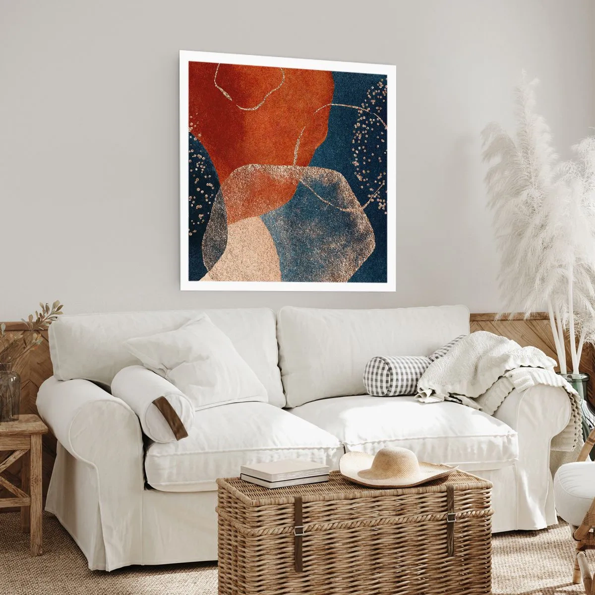 Plakát - Lehkost bytí - 50x50 cm