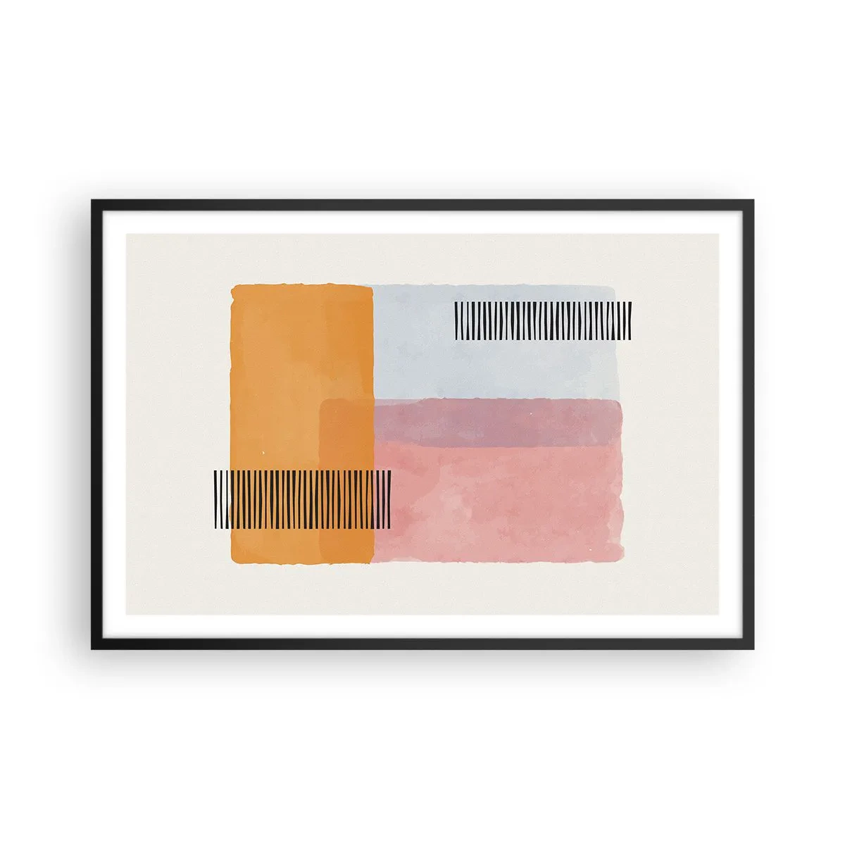 Plakát v černém rámu - Z rohu do rohu - 91x61 cm