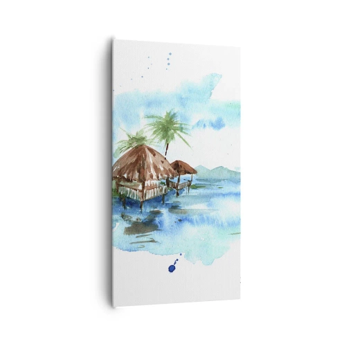 Obraz na plátně - Někde v Pacifiku - 65x120 cm