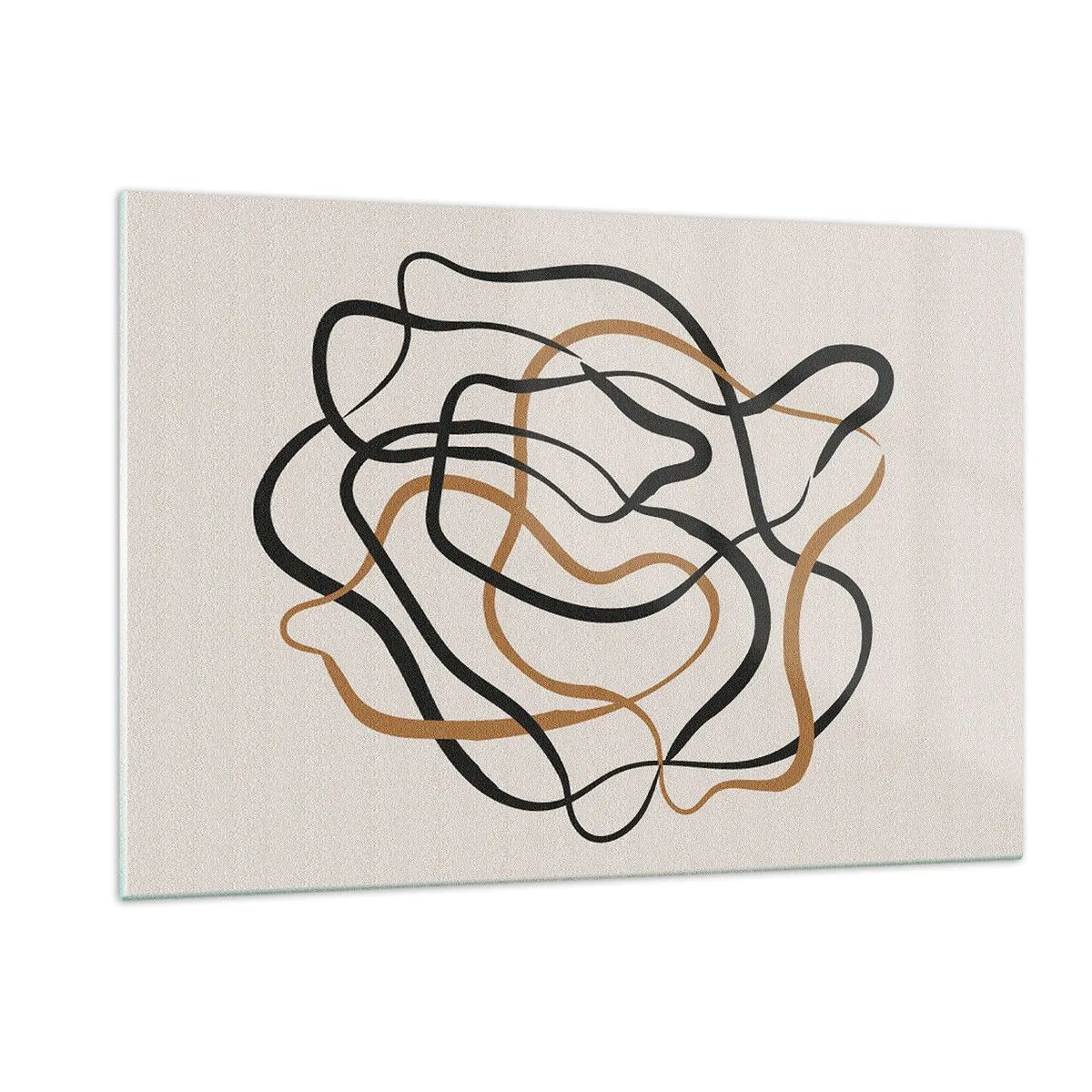 Obraz na skle - Všechno se pokroutilo - 120x80 cm