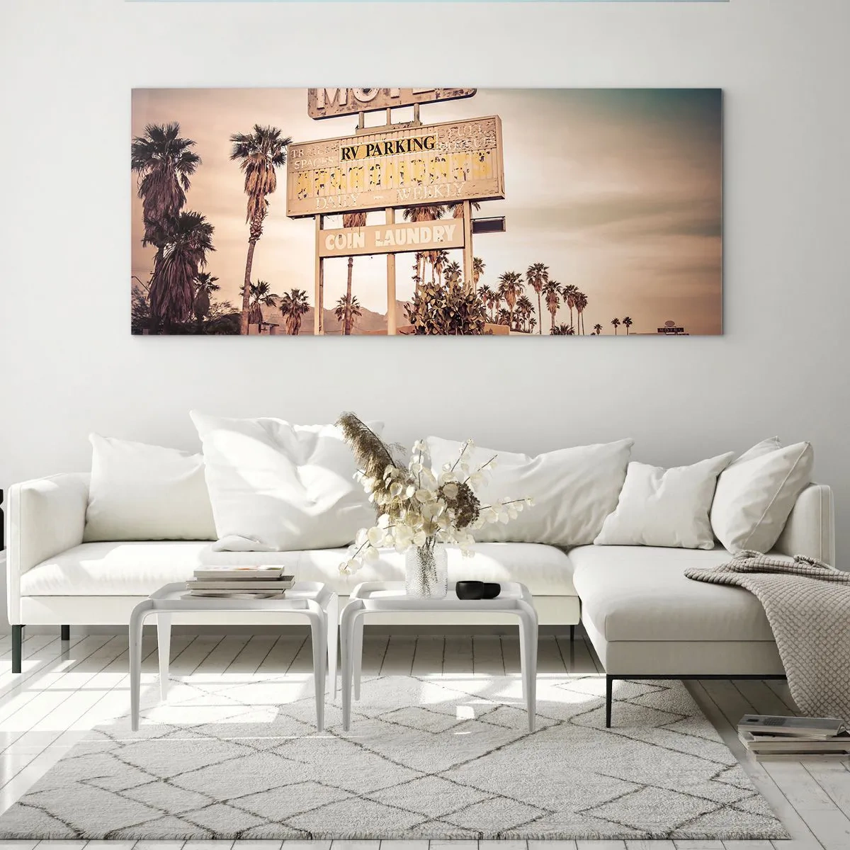 Obraz na skle - Zde se zastavil čas - 120x50 cm