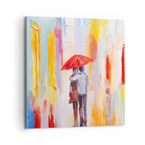 Obraz na plátně - Ať prší dál - 60x60 cm