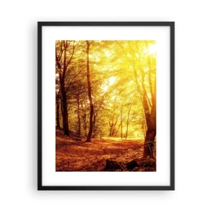 Plakát v černém rámu - Ke zlaté mýtině - 40x50 cm