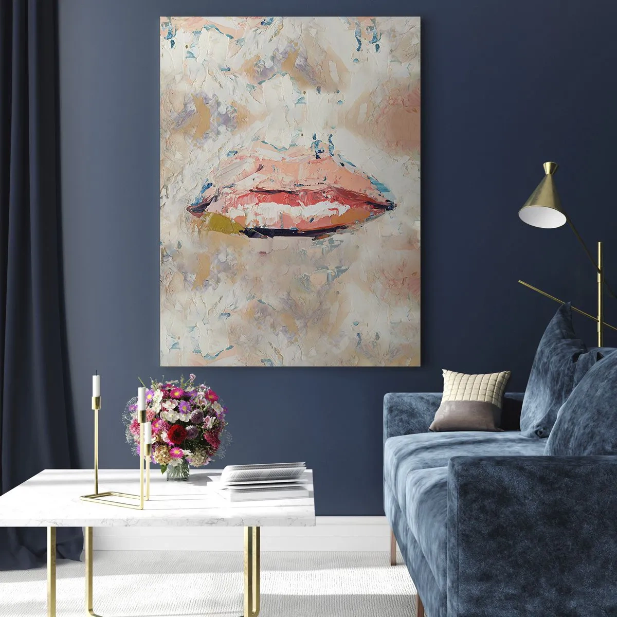 Obraz na skle - Probouzí smysly - 50x70 cm