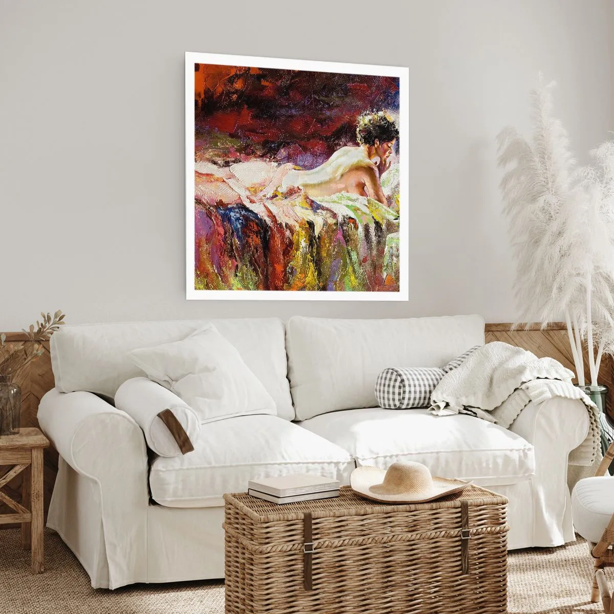 Plakát - Zamyšlená Venuše - 40x40 cm