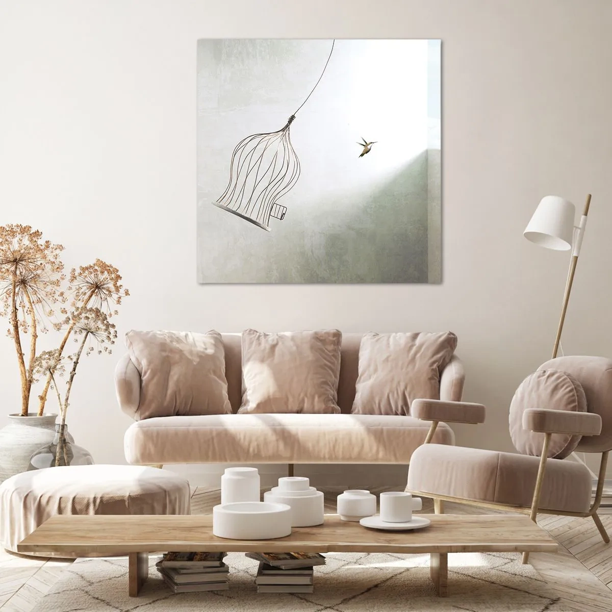 Obraz na plátně - Ve svém živlu - 40x40 cm