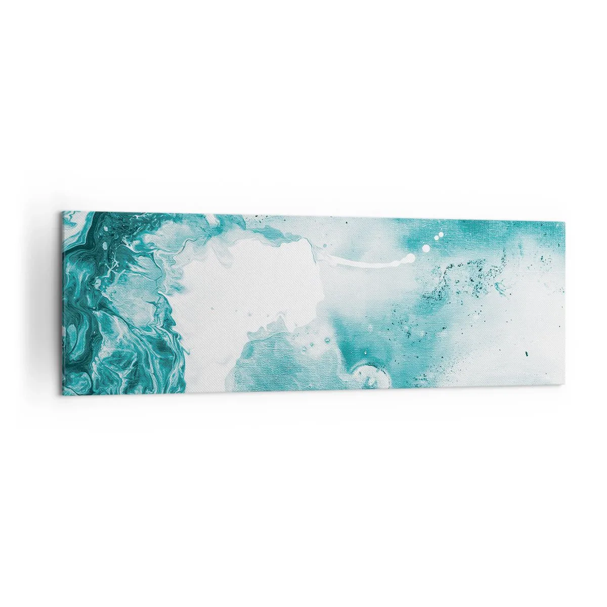 Obraz na plátně - Povodí modré - 160x50 cm