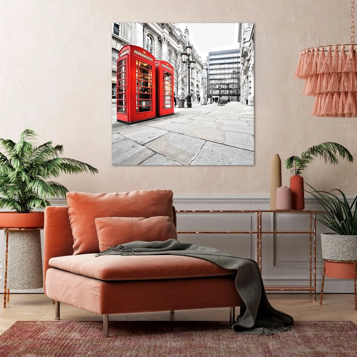 Obraz na plátně - Welcome to London - 70x70 cm