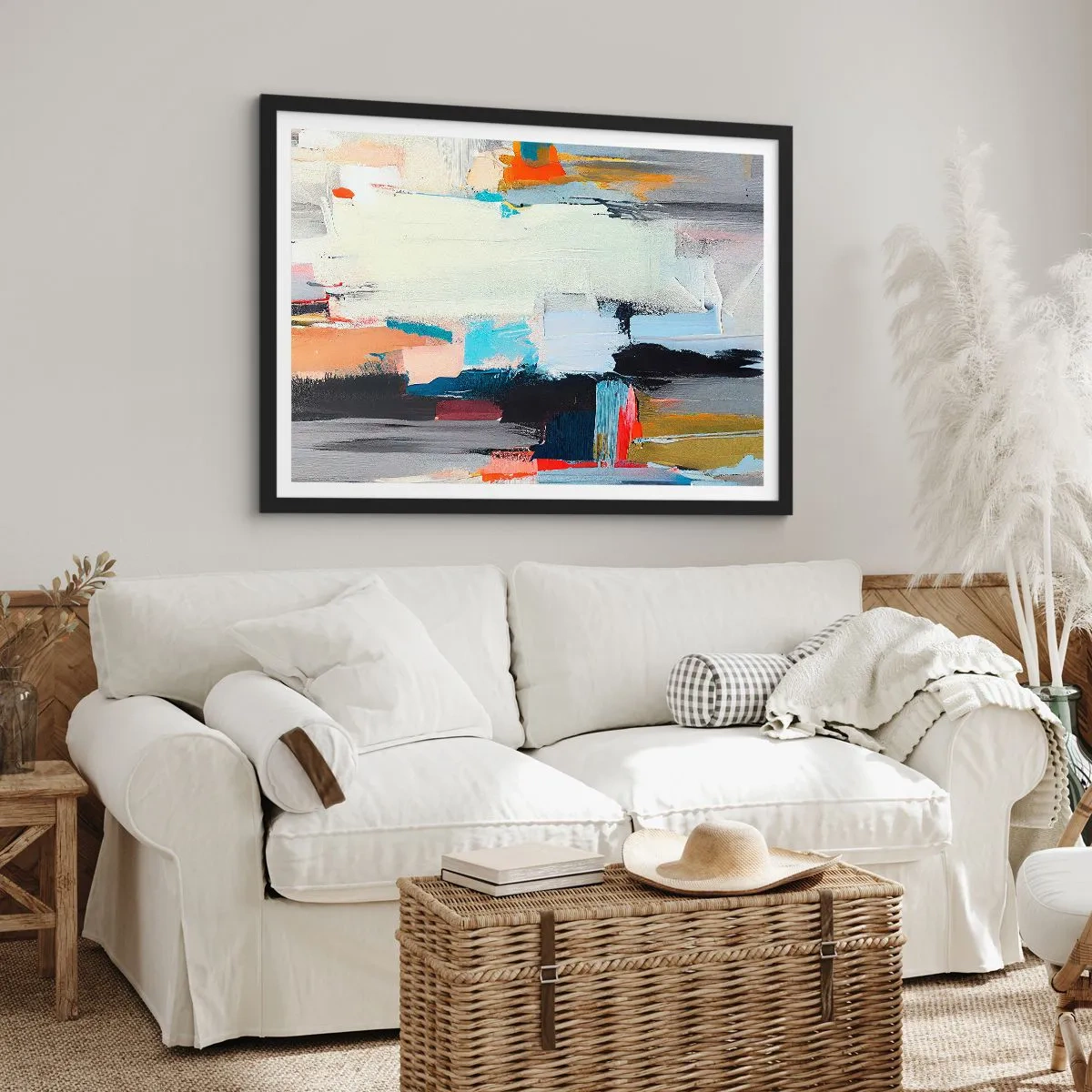 Plakát v černém rámu - Nějaký způsob? - 100x70 cm