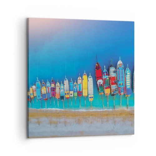 Obraz na plátně - Z ptačí perspektivy - 60x60 cm