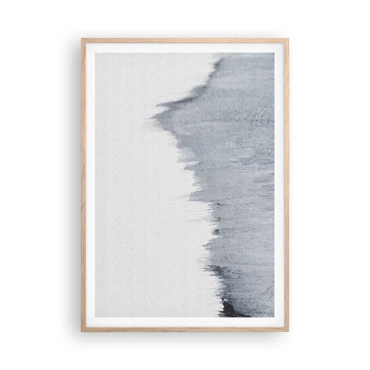 Plakát v rámu světlý dub - Tajemný záznam - 70x100 cm