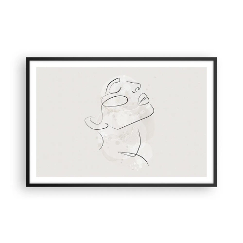 Plakát v černém rámu - Náčrt snu - 91x61 cm