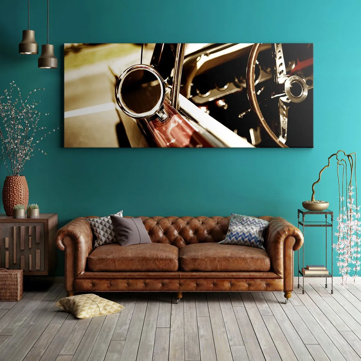 Obraz na plátně - Auto s duší - 100x40 cm