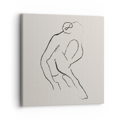 Obraz na plátně - Intimní skica - 30x30 cm