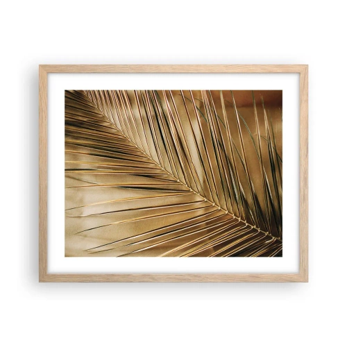 Plakát v rámu světlý dub - Přírodní kolonáda - 50x40 cm