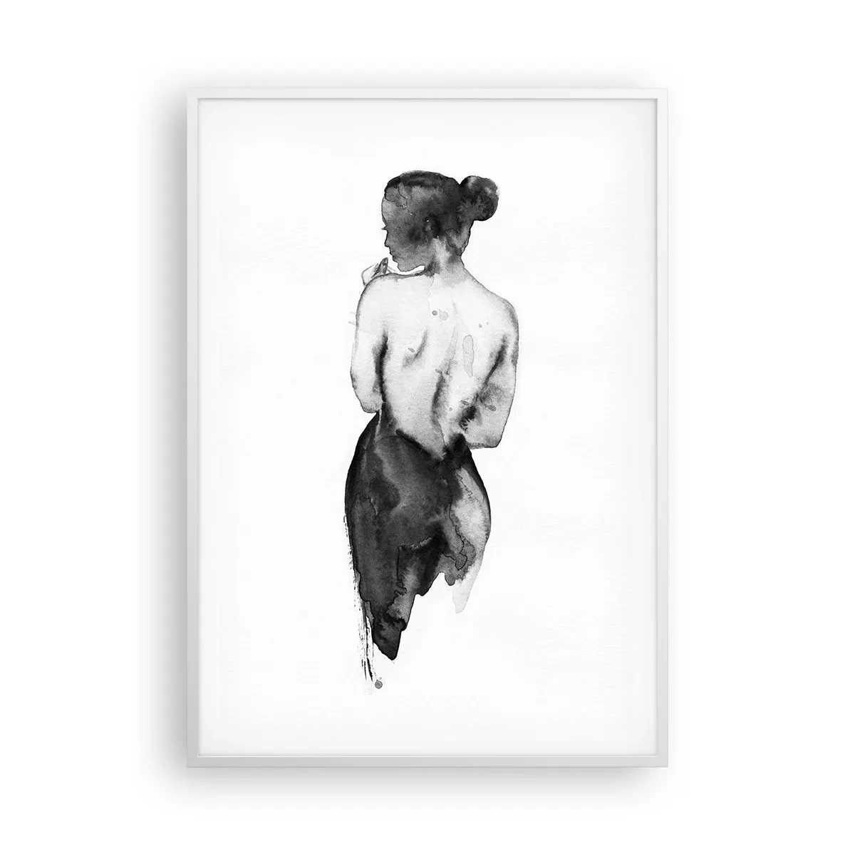 Plakát v bílém rámu - Mizející svět - 70x100 cm