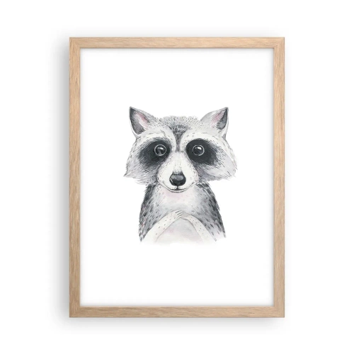 Plakát v rámu světlý dub - Chvíle dojetí - 30x40 cm