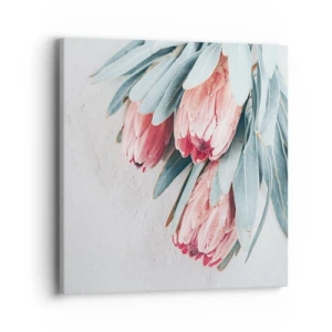 Obraz na plátně - Zahanbené svou vlastní krásou - 40x40 cm