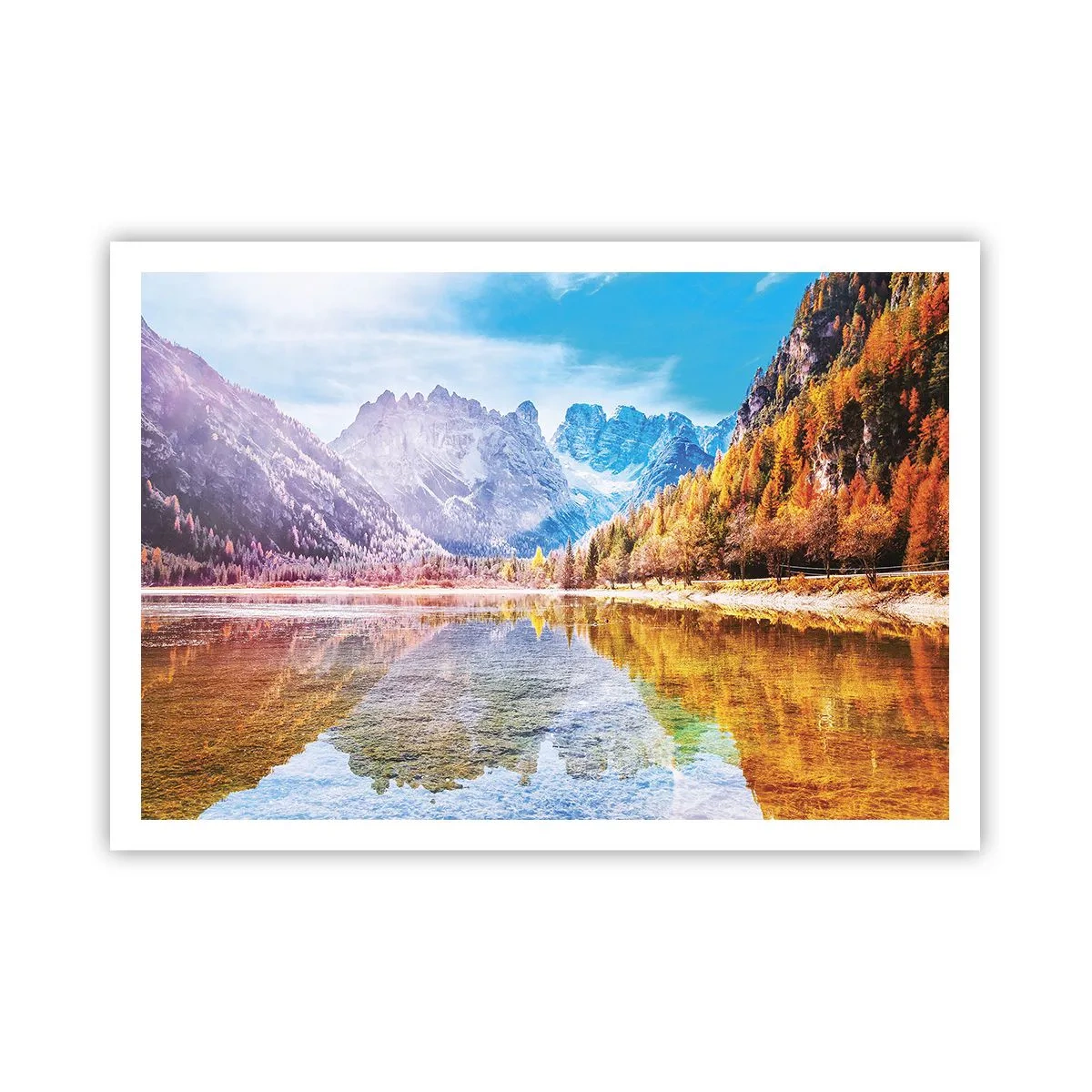 Plakát - A v horách už je podzim - 100x70 cm