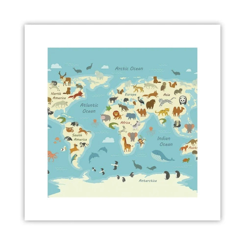 Plakát - Dobří sousedé - 30x30 cm