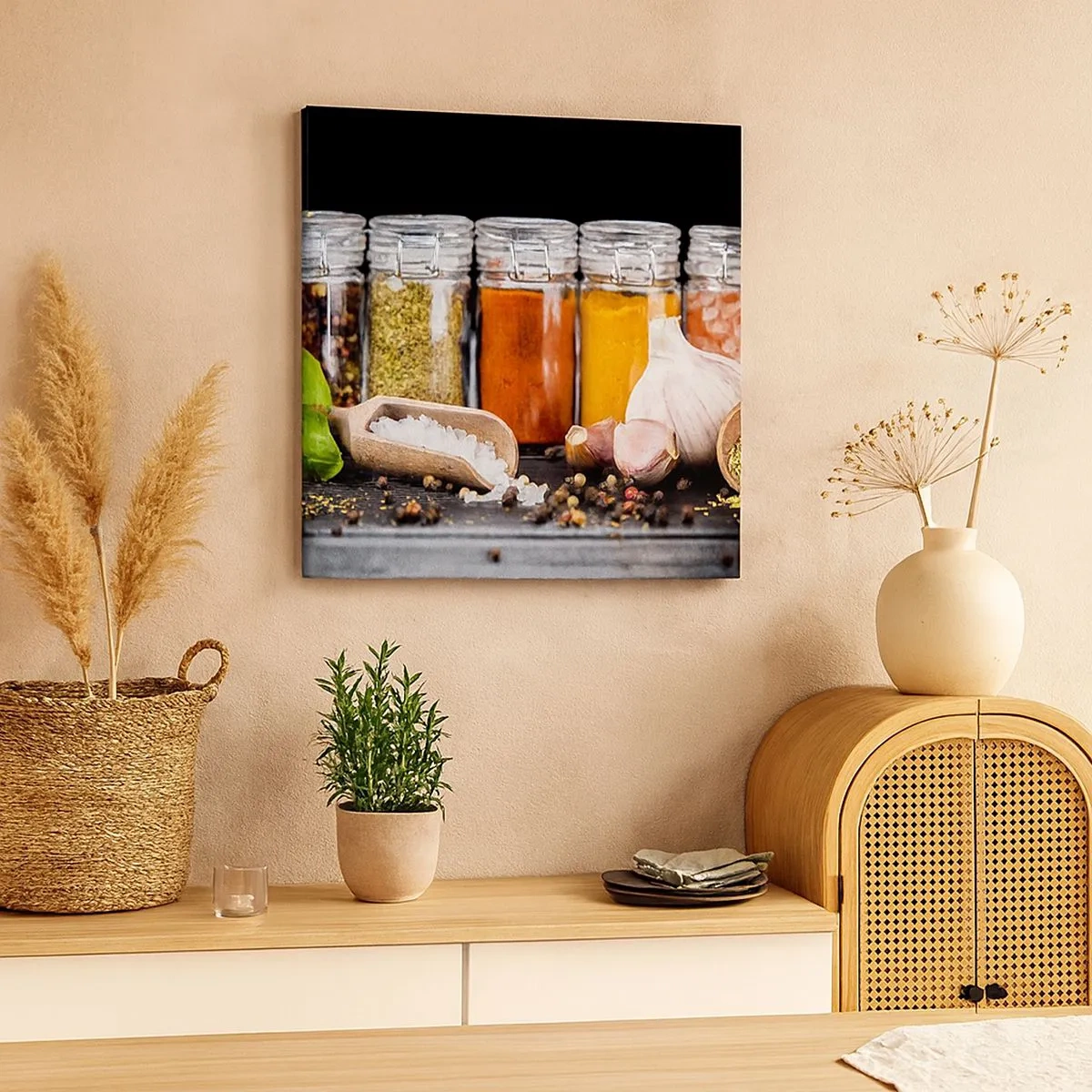 Obraz na plátně - Aby měl život chuť - 30x30 cm