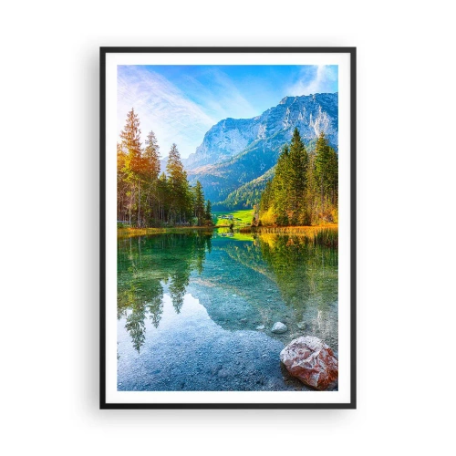 Plakát v černém rámu - Něžnost podzimu - 70x100 cm