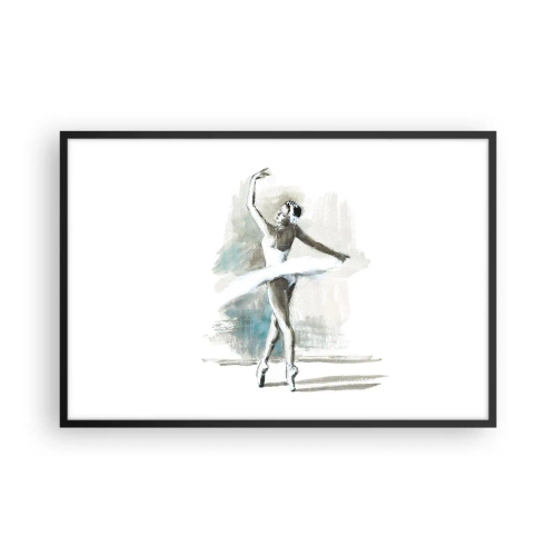 Plakát v černém rámu - Zakletá do labutě - 91x61 cm