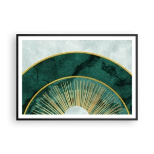 Plakát v černém rámu - Jiná sluneční soustava - 100x70 cm