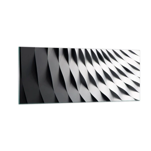 Obraz na skle - Na hladině vln - 100x40 cm