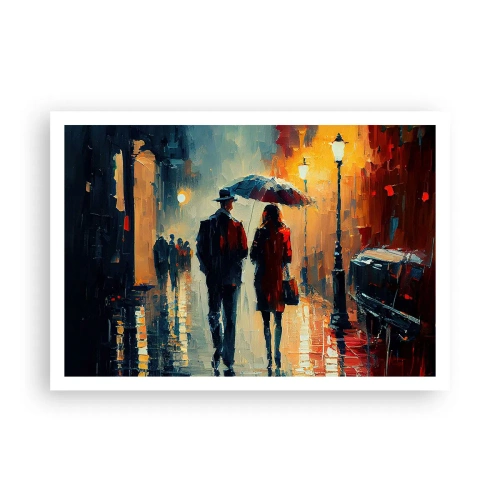 Plakát - Městská love story - 100x70 cm