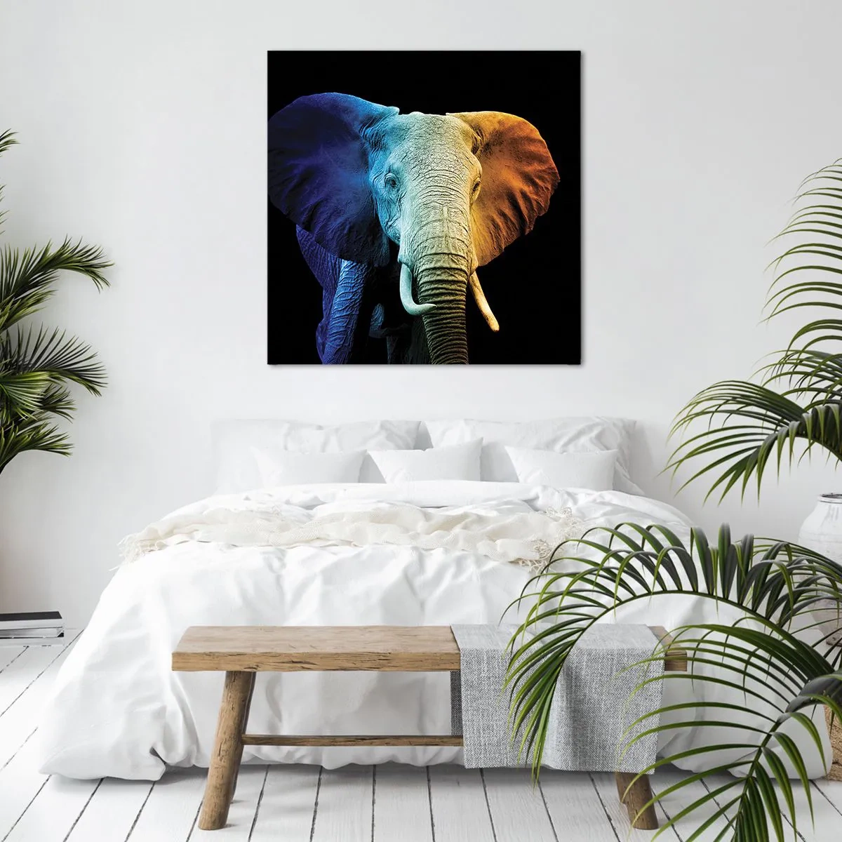 Obraz na plátně - Výstřední muž, ale ne podivín - 70x70 cm