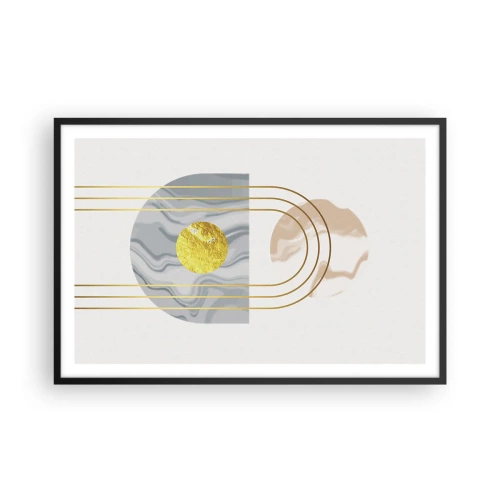Plakát v černém rámu - Jas a zářivost - 91x61 cm