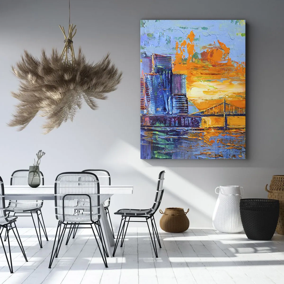 Obraz na plátně - Kultura a příroda - 50x70 cm