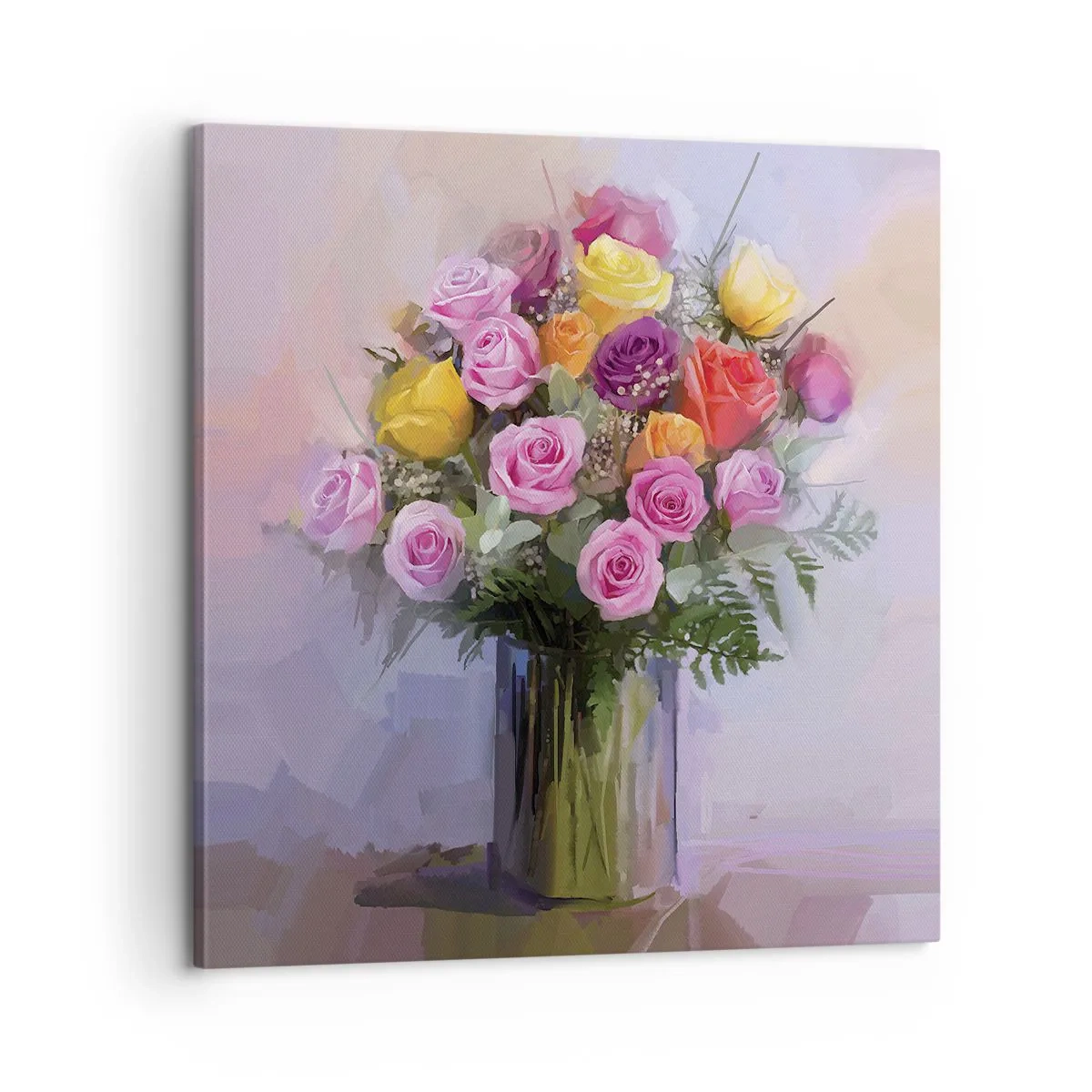 Obraz na plátně - Zachycená krása - 60x60 cm