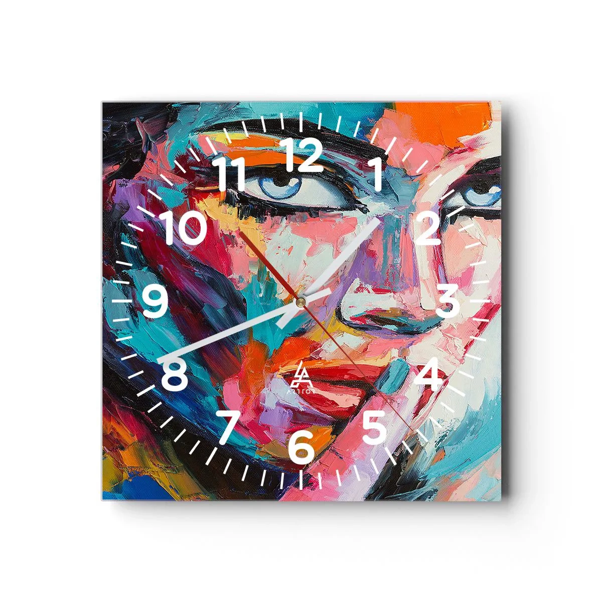 Nástěnné hodiny - Naše první tajemství - 40x40 cm