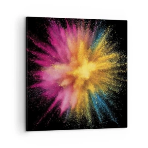 Obraz na plátně - Zrození barev  - 50x50 cm