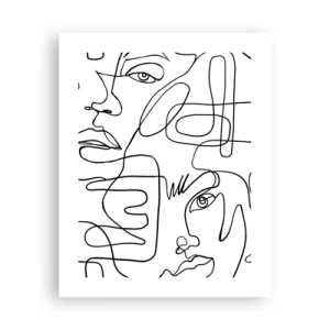 Plakát - Ve spletených emocích - 40x50 cm